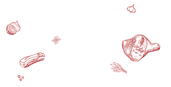 담백하고 부드러운 육질 통돼지바베큐